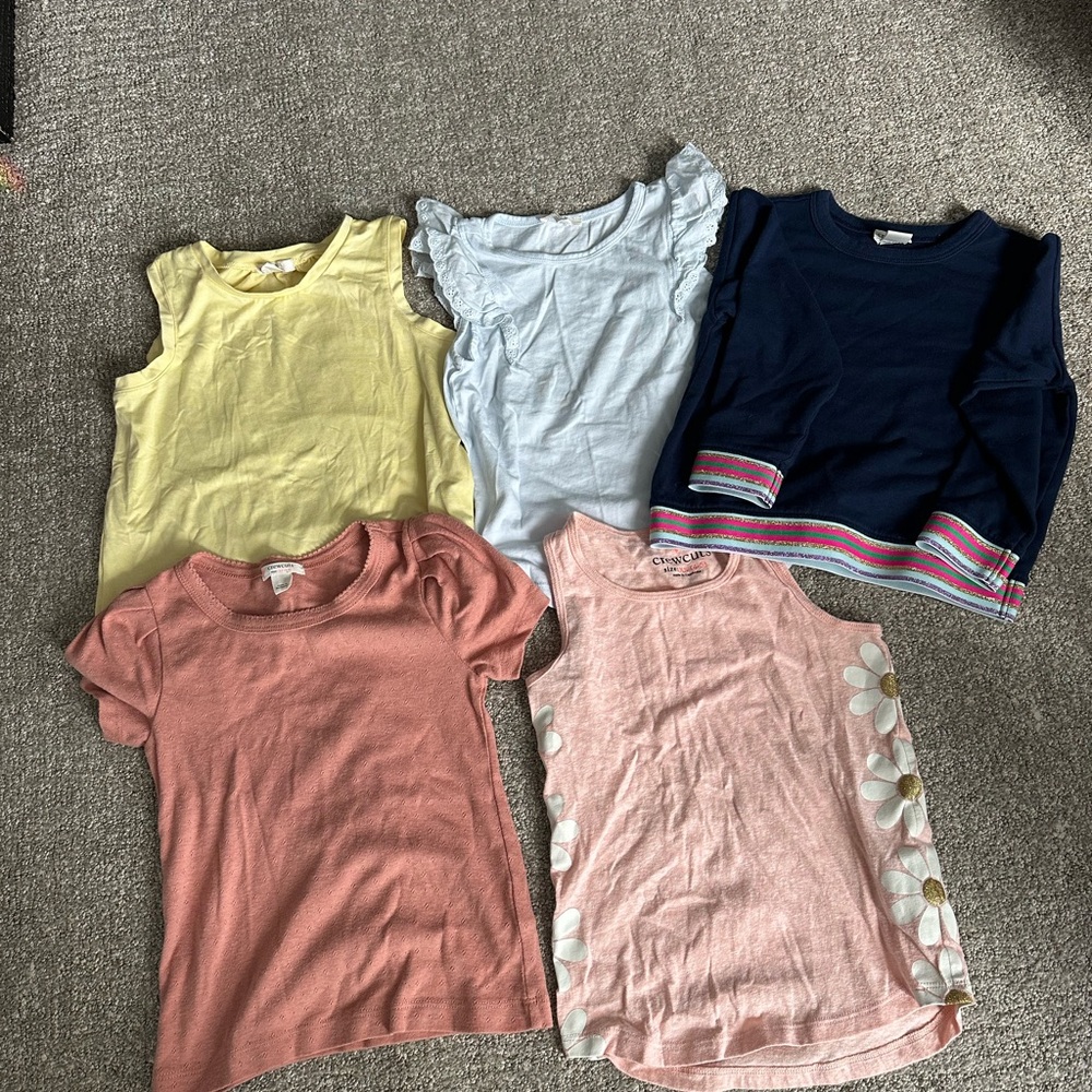 Kids' Assorted Color Sleeveless Tops